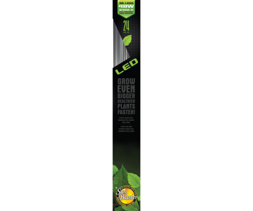 2' SunBlaster 48-LED High Output 6400K  24W Strip Light - Premier Hydro
