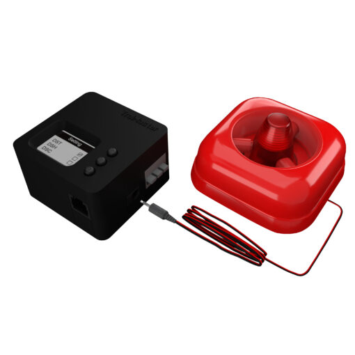 CO2 Alarm Station (audio/visual) with cable set