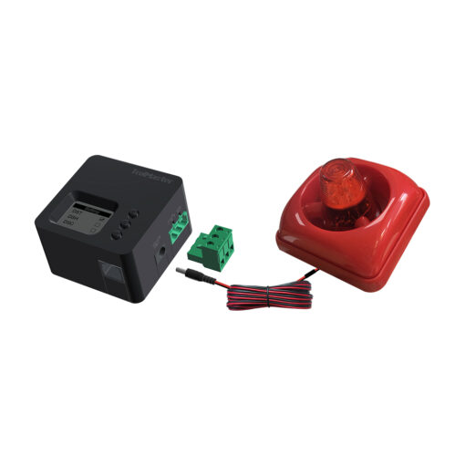 CO2 Alarm Station (audio/visual) with cable set - Image 3