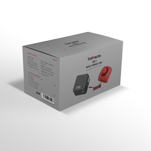 CO2 Alarm Station (audio/visual) with cable set - Image 4