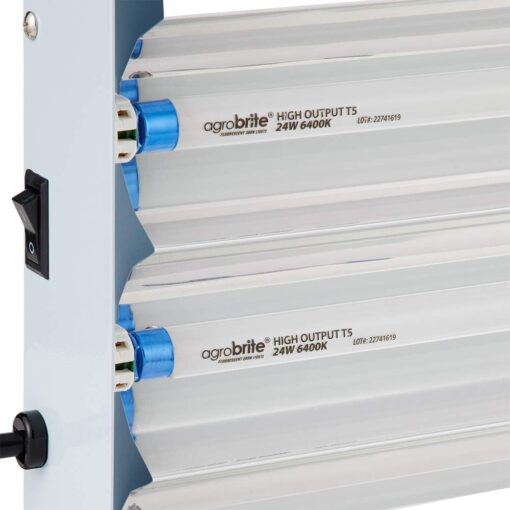 T5 4Ft 8 Tube Fixture w/Bulbs - Image 3