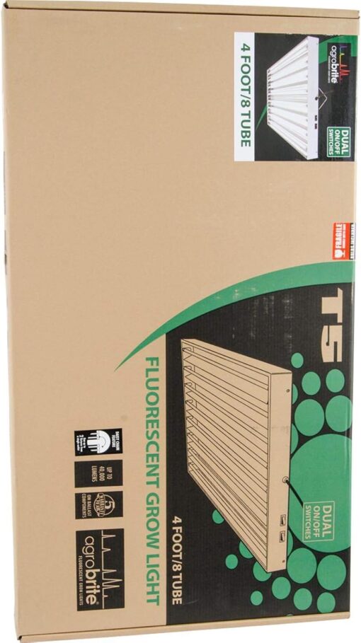 T5 4Ft 8 Tube Fixture w/Bulbs - Image 6