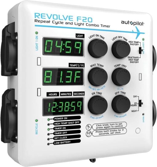 REVOLVE F20 Repeat Cycle and Light Combo Timer - 1