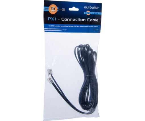 RJ12-RJ12 Cord 15' (50/cs)