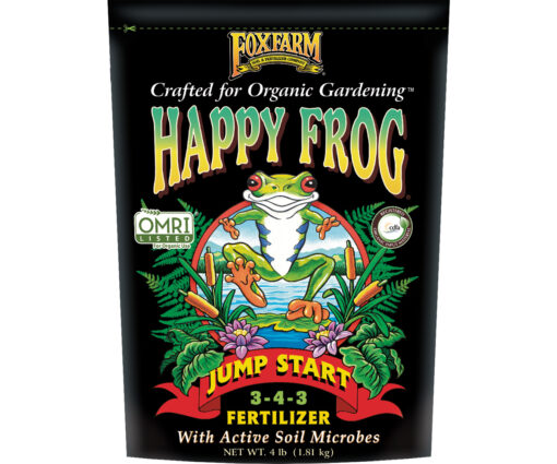 Happy Frog Jump Start Dry Fertilizer 4 lb bag - Premier Hydro