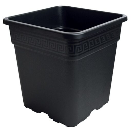 Gro Pro Black Square Pot 2 Gallon