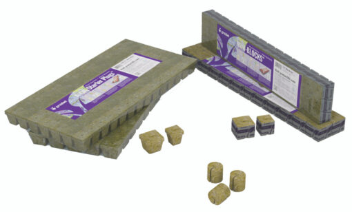Grodan A-OK 36/40 1.5 in x 1.5 in Plugs (98/Sheet) (30 Sheets/Cs)
