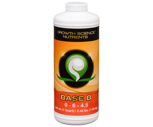 Growth Science Nutrients Base B, 1 qt - Premier Hydro