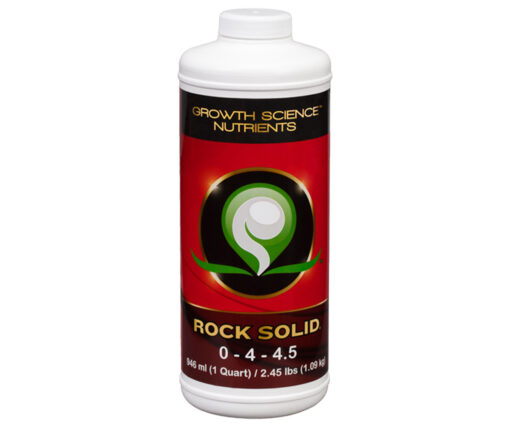 Growth Science Nutrients Rock Solid, 1 qt - Premier Hydro