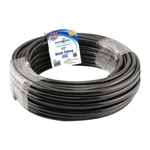 Hydro Flow Vinyl Tubing Black 1/2 in ID - 5/8 in OD 100 ft Roll - Image 2