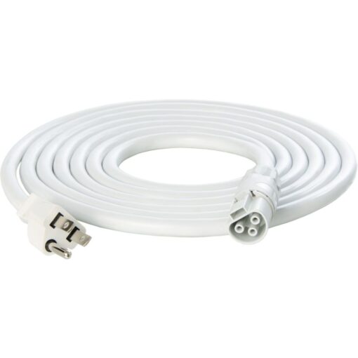 PHOTOBIO X White Cable Harness, 16AWG 110-120V Plug, 5-15P, 10' - Premier Hydro