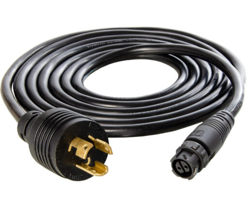 PHOTOBIO V Black Cable Harness, 18AWG, 277V, w/L7-15P, 8' - Premier Hydro
