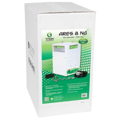 Titan Controls Ares 8 - Eight Burner NG CO2 Generator - 21.6 CUFT/HR - Image 5
