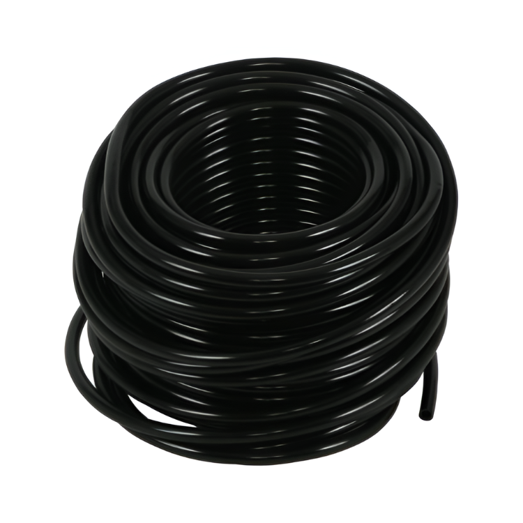 Hydro Flow Vinyl Black Tubing – 1 in ID - 1.25 in OD 50 ft