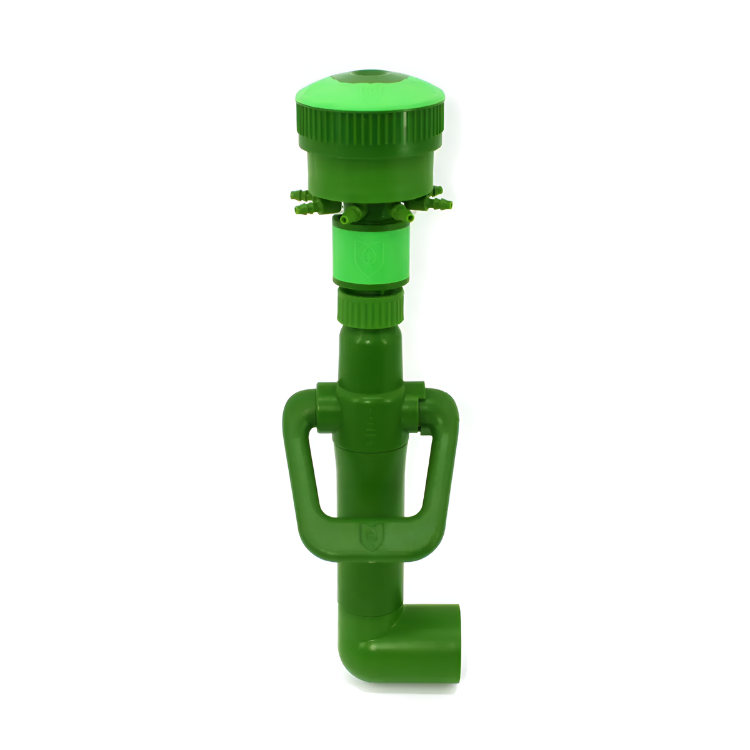 FloraFlex Quick Disconnect Pipe System Open Flow Bubbler Elbow – 1 in