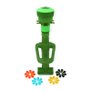 FloraFlex Quick Disconnect Pipe System Multi Flow Bubbler Tee – 3/4 in